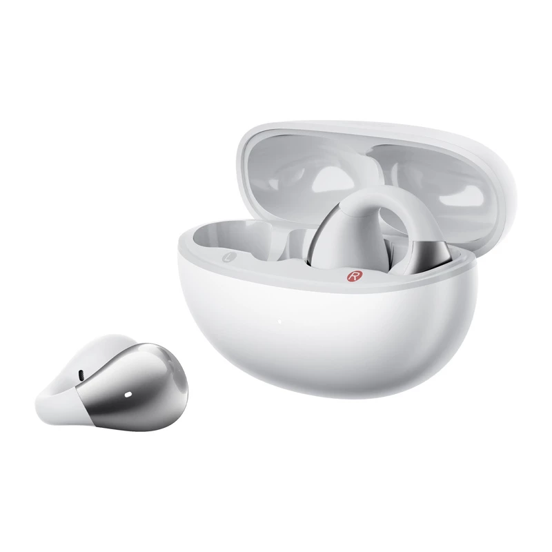 Auricolari QCY Crossky Clip C30S senza fili clip-on, bianco