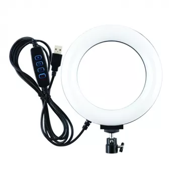 Ring light LED, 16 cm, USB
