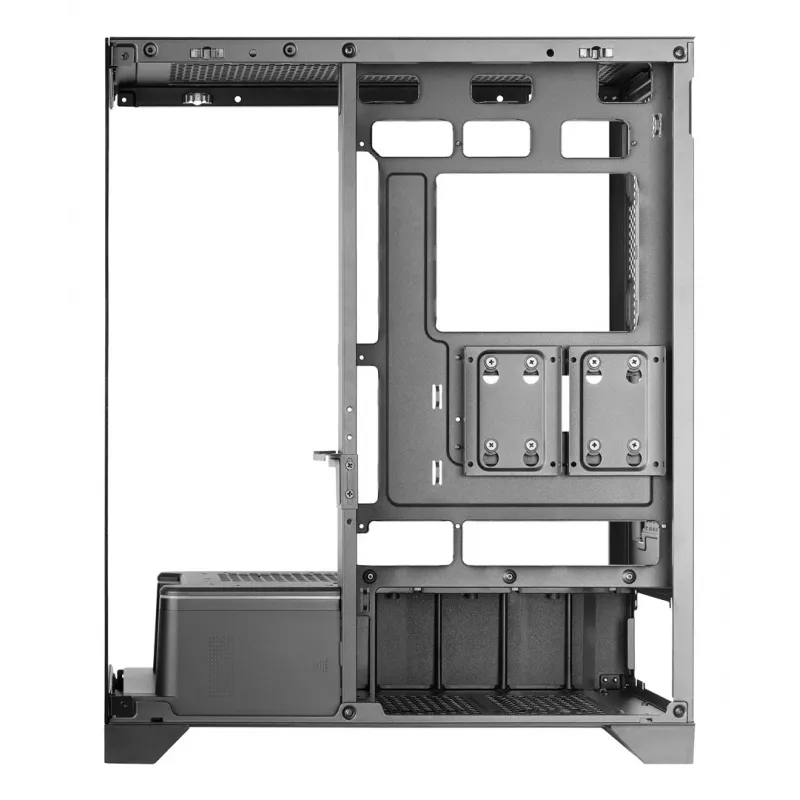 Case PC midi tower TACENS Mars Gaming MCPRISMA, nero, vetro temperato, supporta ATX/Micro-ATX/Mini-ITX, 2x vani 3,5