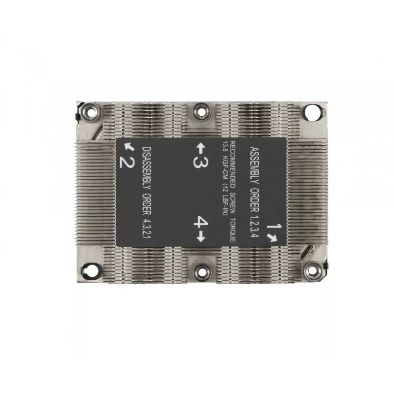 Supermicro SNK-P0067PS sistema di raffreddamento per computer dissipatore/radiatori per processore