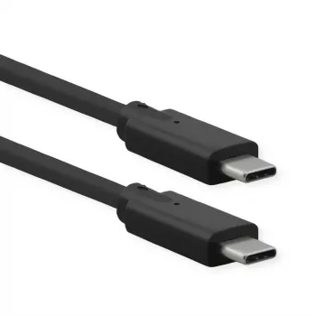 Cavo USB ROLINE 11.02.9071 USB 3.2 Gen 2 1 m USB C nero