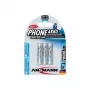 ANSMANN 5030142 Batteria ricaricabile NiMH Micro AAA, telefono DECT, 800mAh, confezione da 3