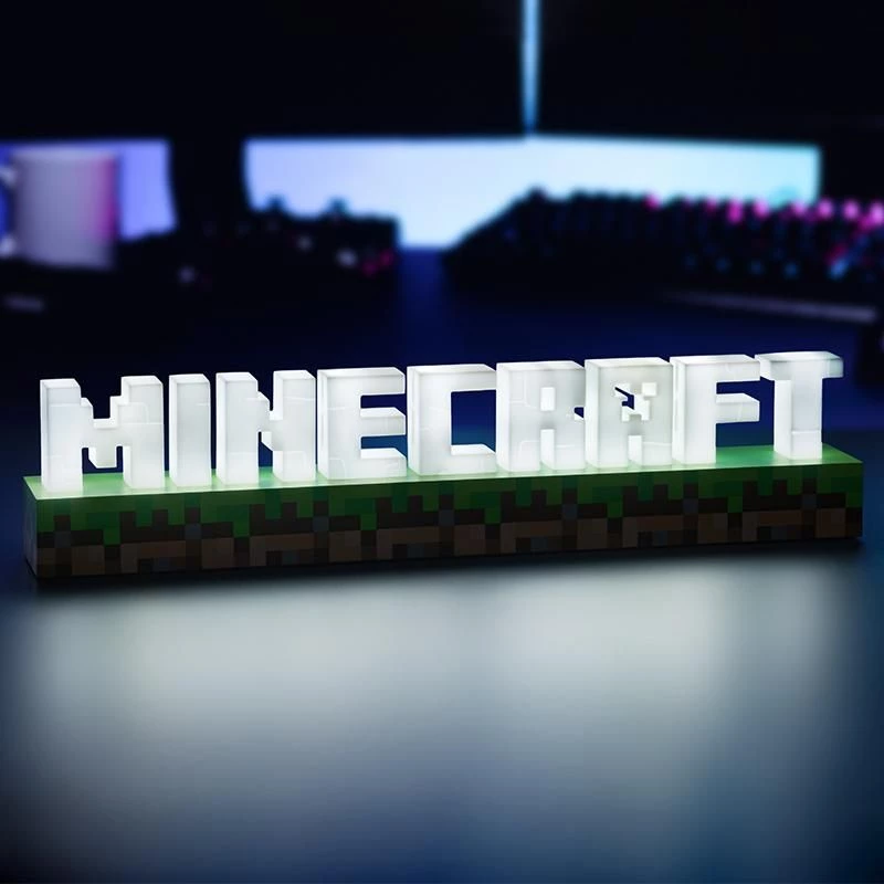 Luce Paladone Minecraft Logo