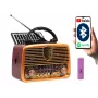 Radio analogica BLOW RA10 AM/FM solare 77-540 — ricevitore AM/FM con pannello solare e batteria di backup