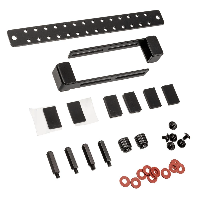 Lian Li GB-002 supporto universale per scheda grafica, acciaio, 128,4 mm, nero, 2 pz.