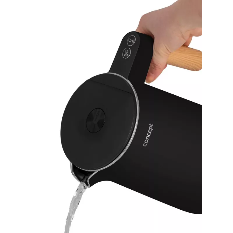 Bollitore a doppia parete 1,5 L Concept nero RK 3301