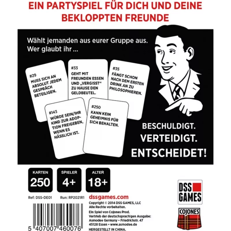 Drunk, Stoned or Stupid, gioco per feste