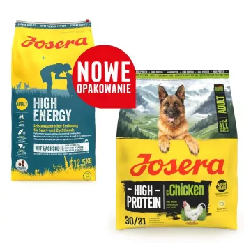 Cibo secco per cani JOSERA High Protein Adult Chicken — sacchetto 3 kg, ricetta ricca di proteine per cani adulti