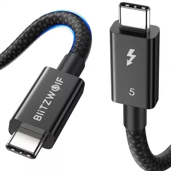 Cavo USB-C BlitzWolf BW-HDC8 1,5 m 240 W nero