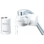 Filtro per rubinetto BRITA ON TAP V CU CE2 (1052067) — 4 stadi, capacità 600 L, 3 modalità, 5 adattatori, bianco