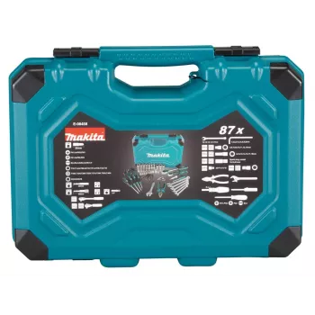 Set di utensili da meccanico Makita E-08458 87 utensili