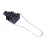Supporto per cavi in fibra ottica Extralink 1F diametro massimo fascio 2,9 mm nero acciaio