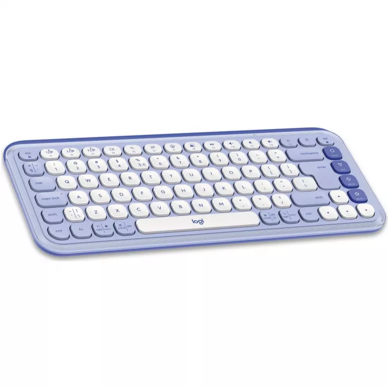 Logitech tastiera Logitech POP ICON KEYS OFF White Lilac US