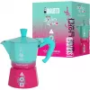 Bialetti Moka Express Squid Game collezione capsule - blu rosa