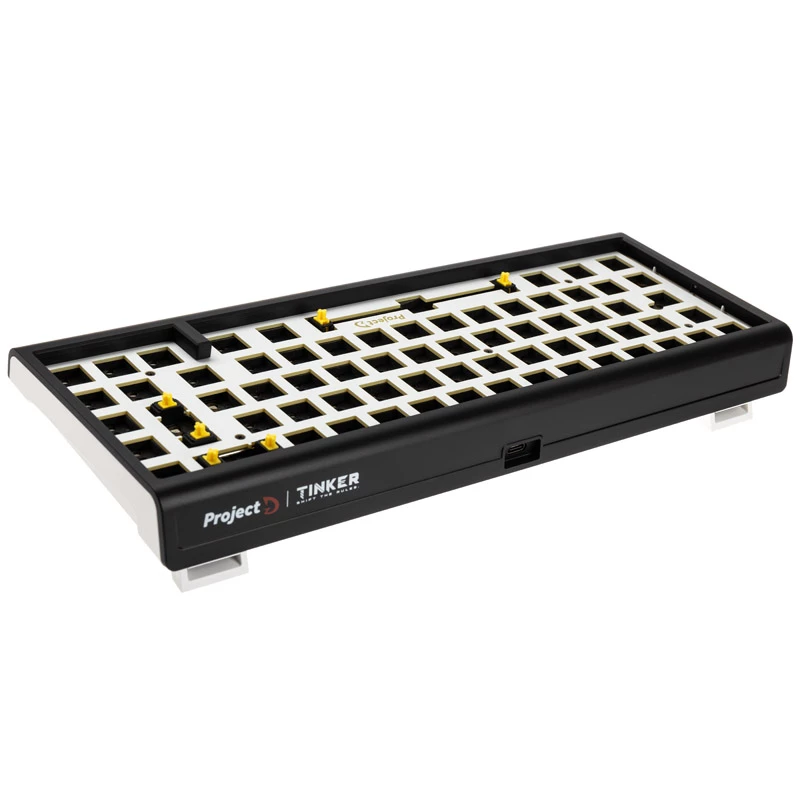 Tastiera barebone gaming Ducky Tinker 65 USB tedesco nero