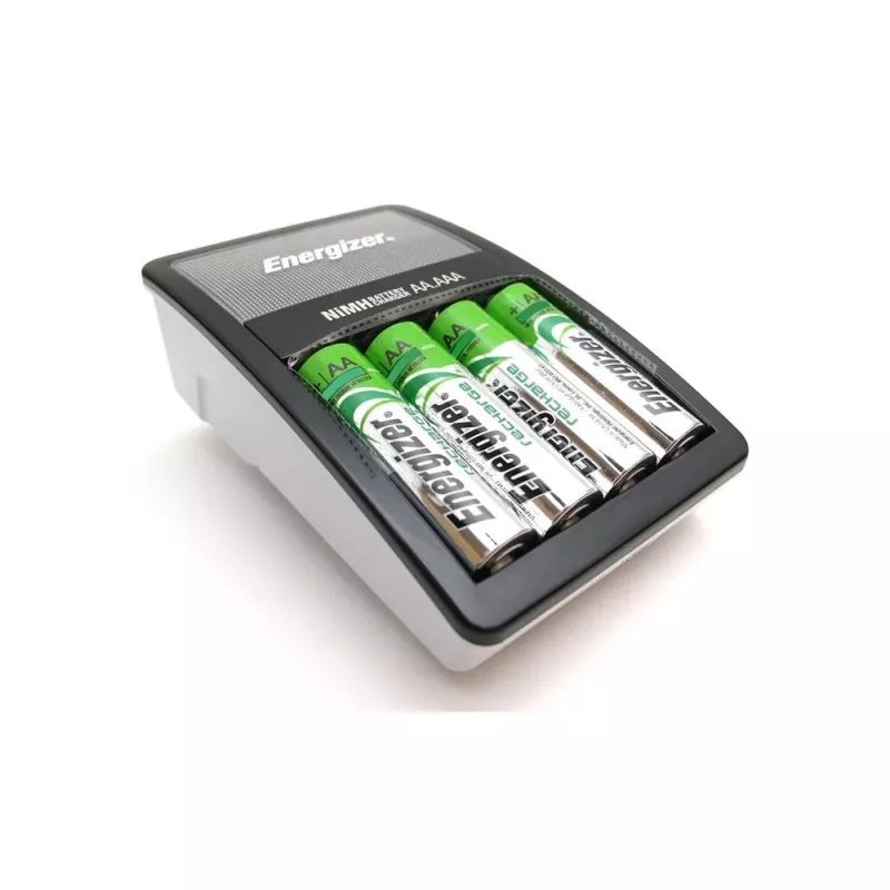 Energizer Maxi Caricabatterie CHVCM4-EU con 4 batterie NiMH AA 2000 mAh (CHVCM4-EU)