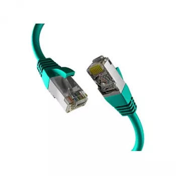 Cavo patch RJ45 EFB-Elektronik CAT8.1 verde 1m S/FTP PIMF LSZH 2000MHz 40GB cavo di rete produttore: EFB Elektronik (EC020200268)
