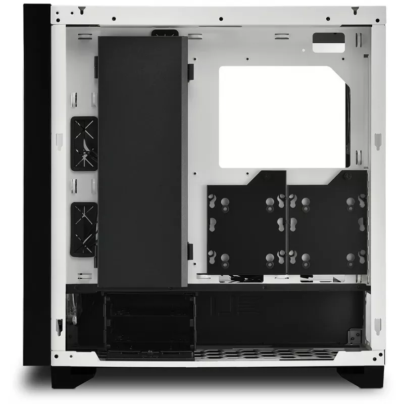 Sharkoon ELITE SHARK CA300H - tower - PC - bianco - ATX - EATX - micro ATX - Mini-ITX - metallo - vetro temperato - gaming