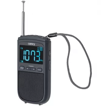 Camry | Mini radio portatile | CR 1905 | Funzione sveglia | Nero