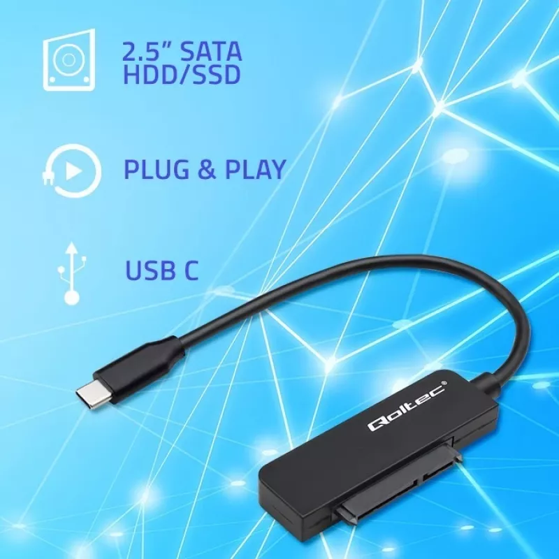 Adattatore SATA QOLTEC 52269 per unità da 2,5