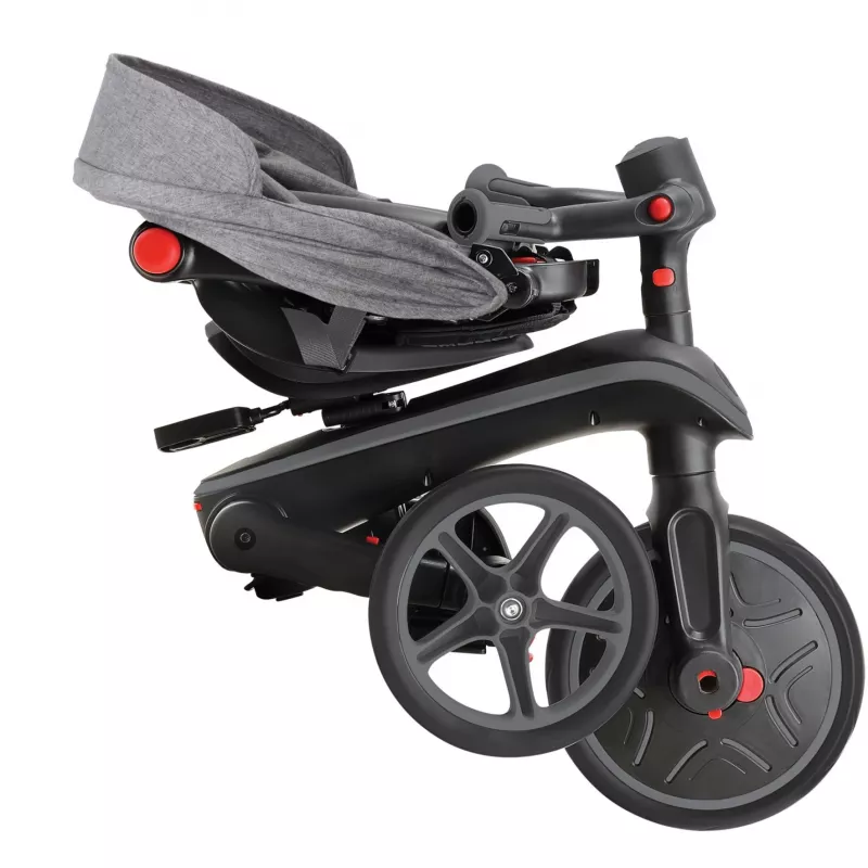 Explorer Trike Foldable 4 in 1, veicolo per bambini grigio