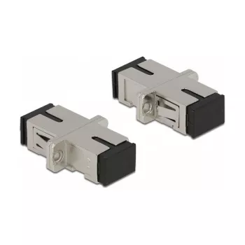 Accoppiatore in fibra ottica SC simplex femmina su SC simplex femmina DeLOCK 86872
