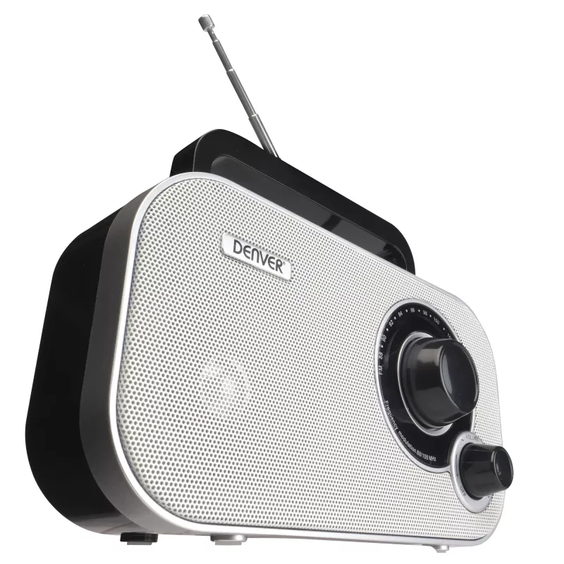 DENVER TR-51WHITE radio personale nero bianco
