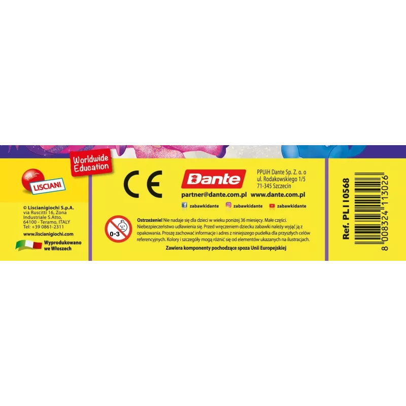 Set evidenziatori Liscianigiochi Moon Academy — Set evidenziatori Moon (304-PL110568)
