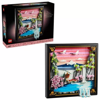 LEGO ART 31218 Paesaggio con ciliegi in fiore giapponesi