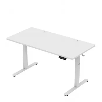 Scrivania mark adler Leader 7.3 Bianco — postazione di lavoro ergonomica regolabile in altezza