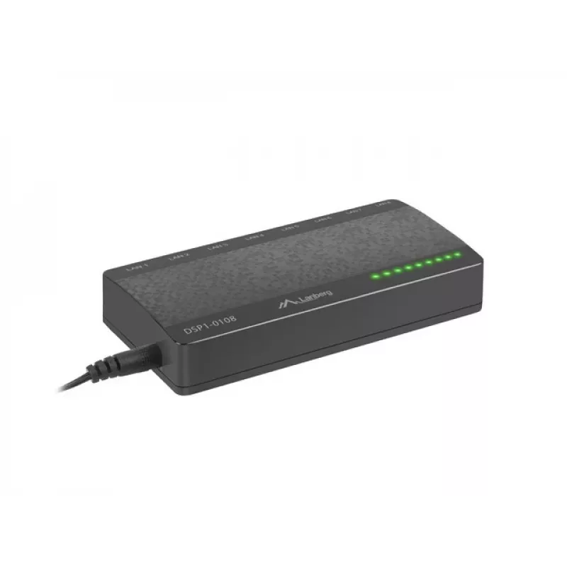 LANBERG DSP1-0108 switch Lanberg DSP1-0108 8 porte 100MB/S desktop
