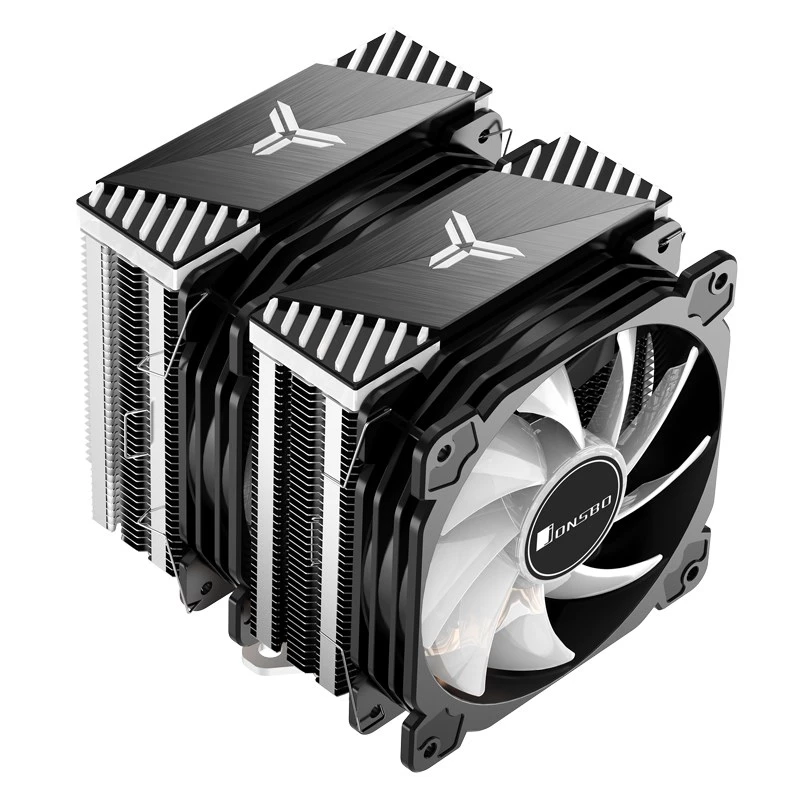 Sistema di raffreddamento per computer Jonsbo CR-2000GT dissipatore per processore 12 cm nero 1 pz.