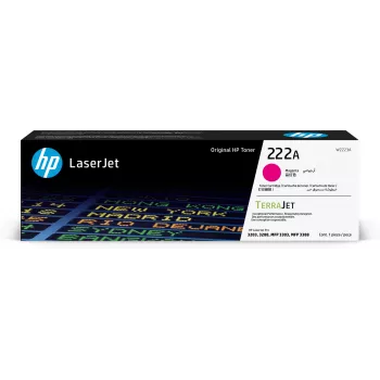 HP 222A - magenta - originale - LaserJet - cartuccia toner (W2223A) - per Color LaserJet Pro MFP 3302fdn, MFP 3303fdw