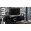 Mobile TV Cama SIGMA1 180 nero/nero lucido