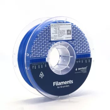 Filamento GEMBIRD ABS 1,75 mm 1 kg — blu per la stampa 3D