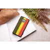 Custodia per smartphone man and wood per Samsung Galaxy Note 9 — Reggae nero custodia protettiva