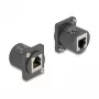 Modulo D-Type DeLOCK presa RJ12 su presa nero 88107