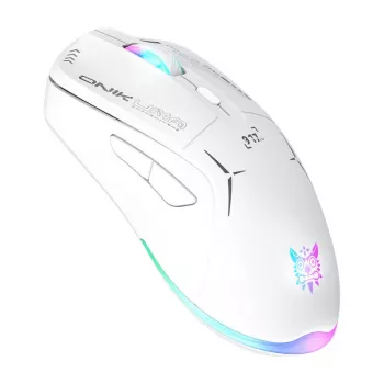 Mouse da gaming Onikuma CW917 2.4G cavo bianco