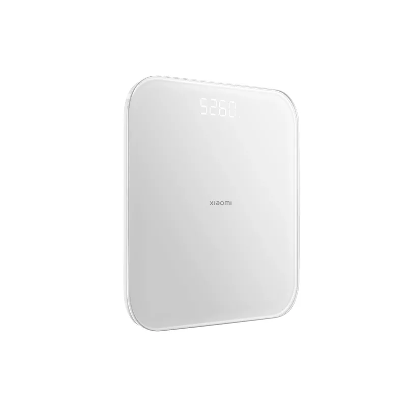 Bilancia pesapersone elettronica Xiaomi Smart Scale S200 – max. 150 kg, precisione 50 g, 280×280×24,5 mm, bianco