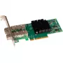 Scheda di rete Sonnet Twin25G interna fibra PCI Express 25 Gbps, verde