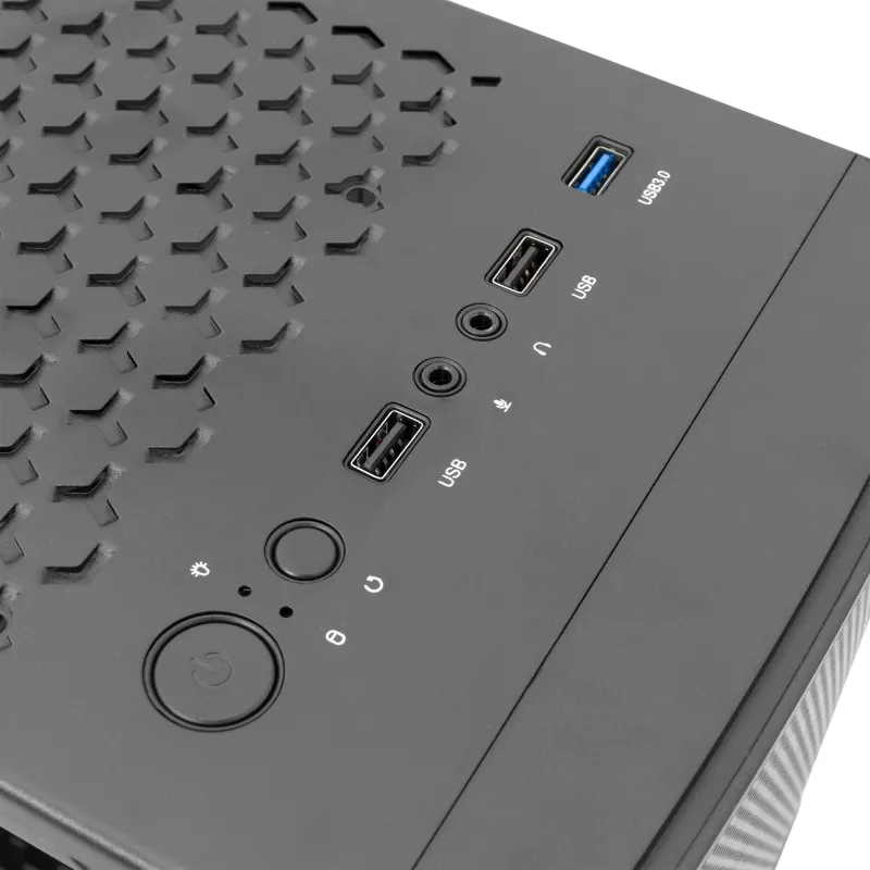 Case per computer Panzer-2 White Shark GCC-2402 ATX nero