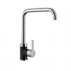 PYRAMIS SILVIO DUO granito nero miscelatore