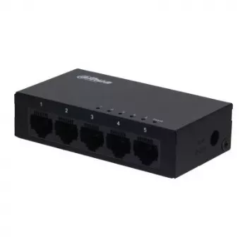 Dahua Technology SG1005-EUR switch di rete unmanaged L2 Gigabit Ethernet (10/100/1000) nero