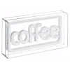 Insegna luminosa LED neon ActiveJet AJE-NEON COFFEE, multicolore, USB 5V, montaggio a parete, telaio in plastica AS