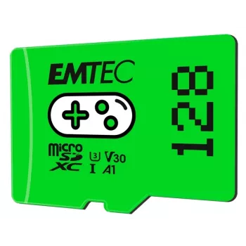 Scheda di memoria Emtec 128GB MicroSDXC UHS-I ECMSDM128GXCU3G