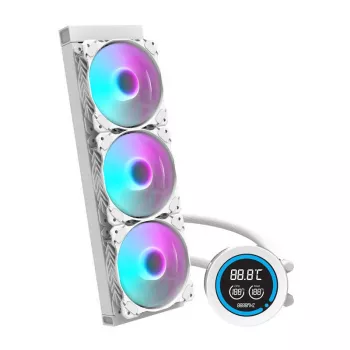 Radiatore per computer 360mm Darkflash DN-D360 WHITE — radiatore di raffreddamento 360mm per raffreddamento a liquido PC