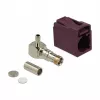 Connettore coassiale DELOCK 89716 – FAKRA D maschio, a 90°, 13,8 × 21,5 × 9,5 mm