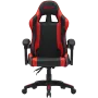 Sedia gaming CANYON Core SGCH2 — design ergonomico, regolabile in altezza, nero/rosso