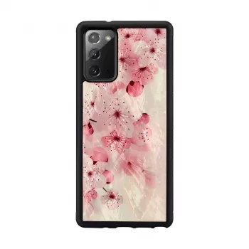 Custodia protettiva iKins per Samsung Galaxy Note 20 – design Lovely Cherry Blossom