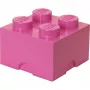 Mattoncino contenitore 4 LEGO 40031739 rosa – mattoncino contenitore in plastica impilabile per piccoli pezzi